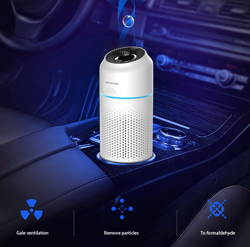 Car Air Purifier (USB-Powered)