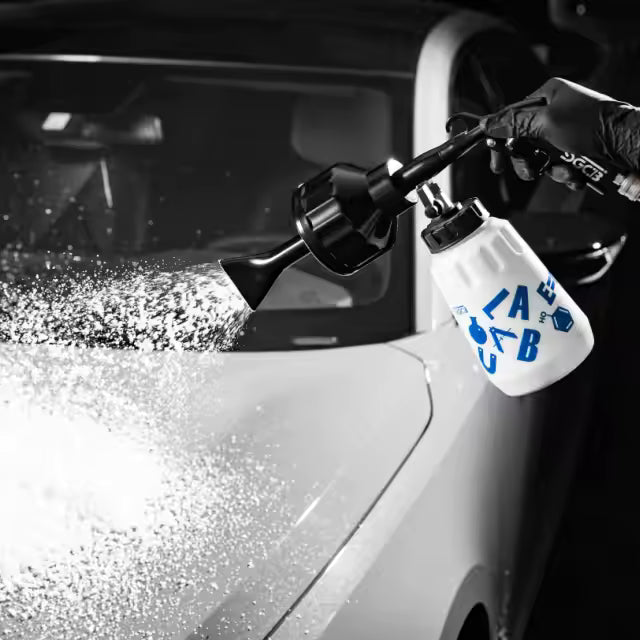 SGCB Pro Car Foamer Gun Cannon Pressure Washer Snow Lance Heavy Duty Car Foam Blaster Big Mouth Adjustable with 1L Bottle