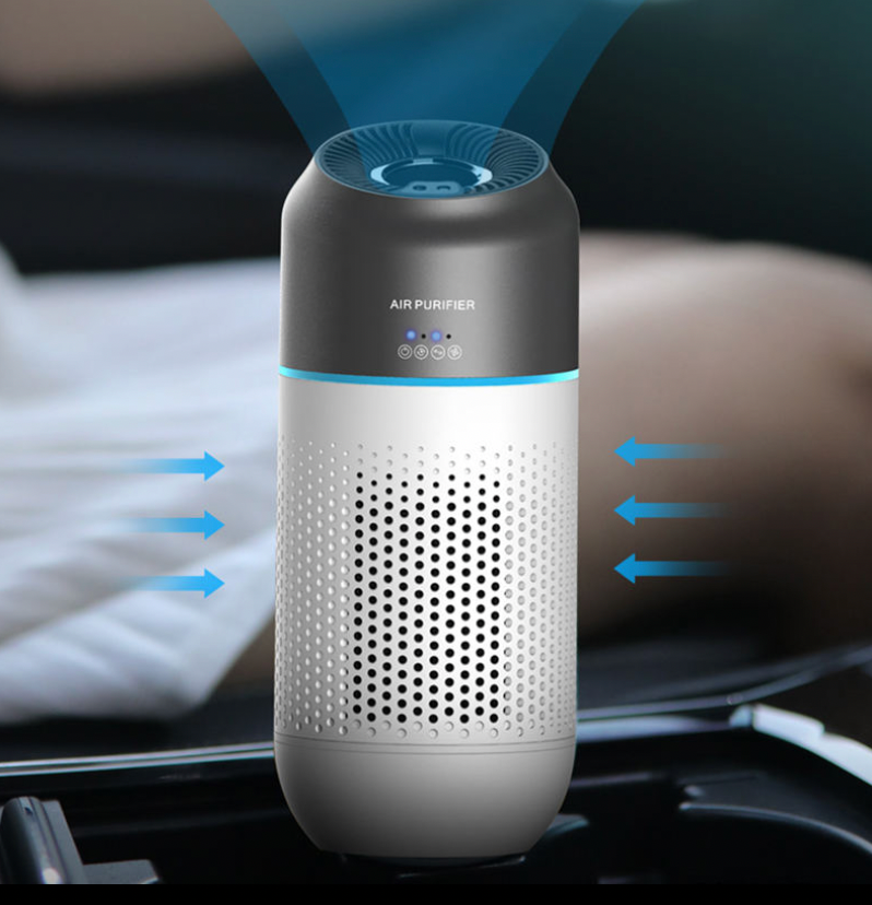 Car Air Purifier (USB-Powered)